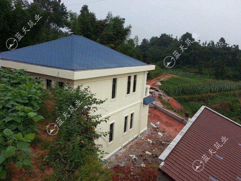 两层简欧自建别墅