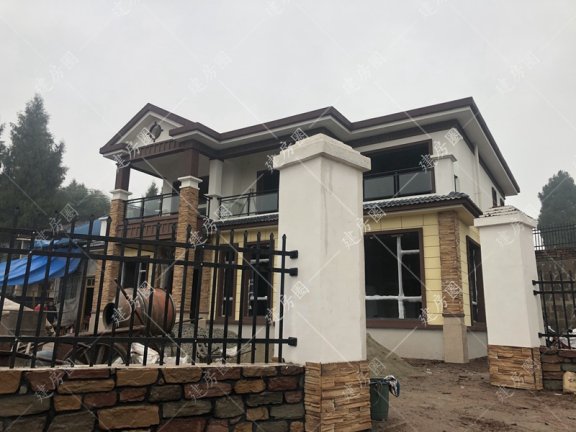 350平米农村别墅施工案例，从旧房拆除到庭院完工