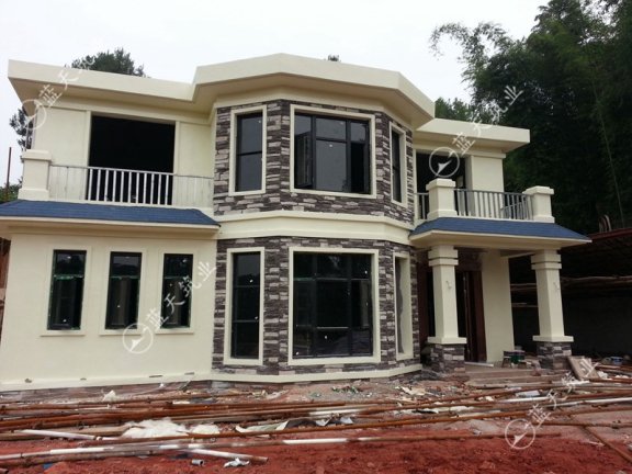 两层简欧自建别墅